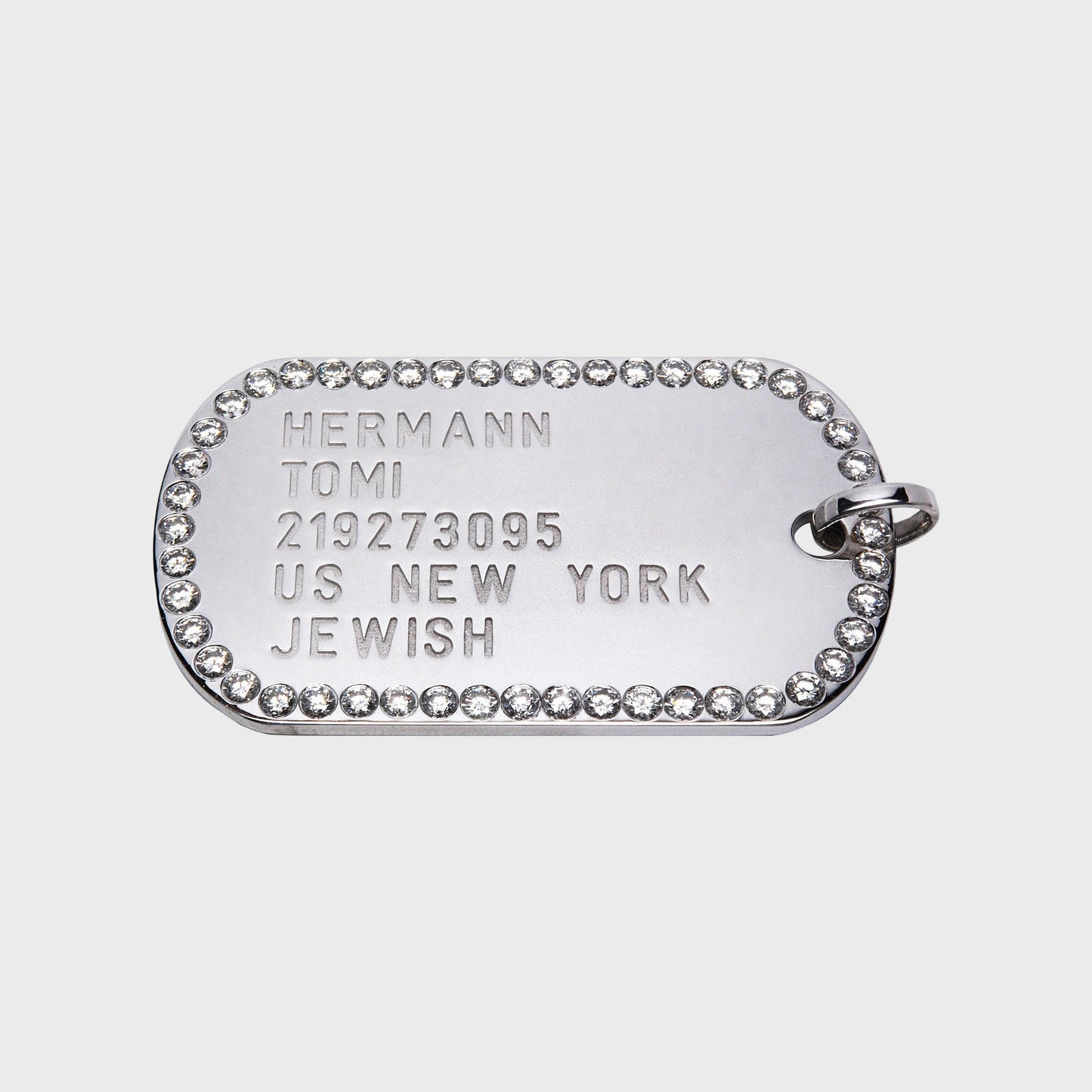 Anhänger Plakette - Anhänger - RINGKING Max Grün - Goldschmied aus Leidenschaft