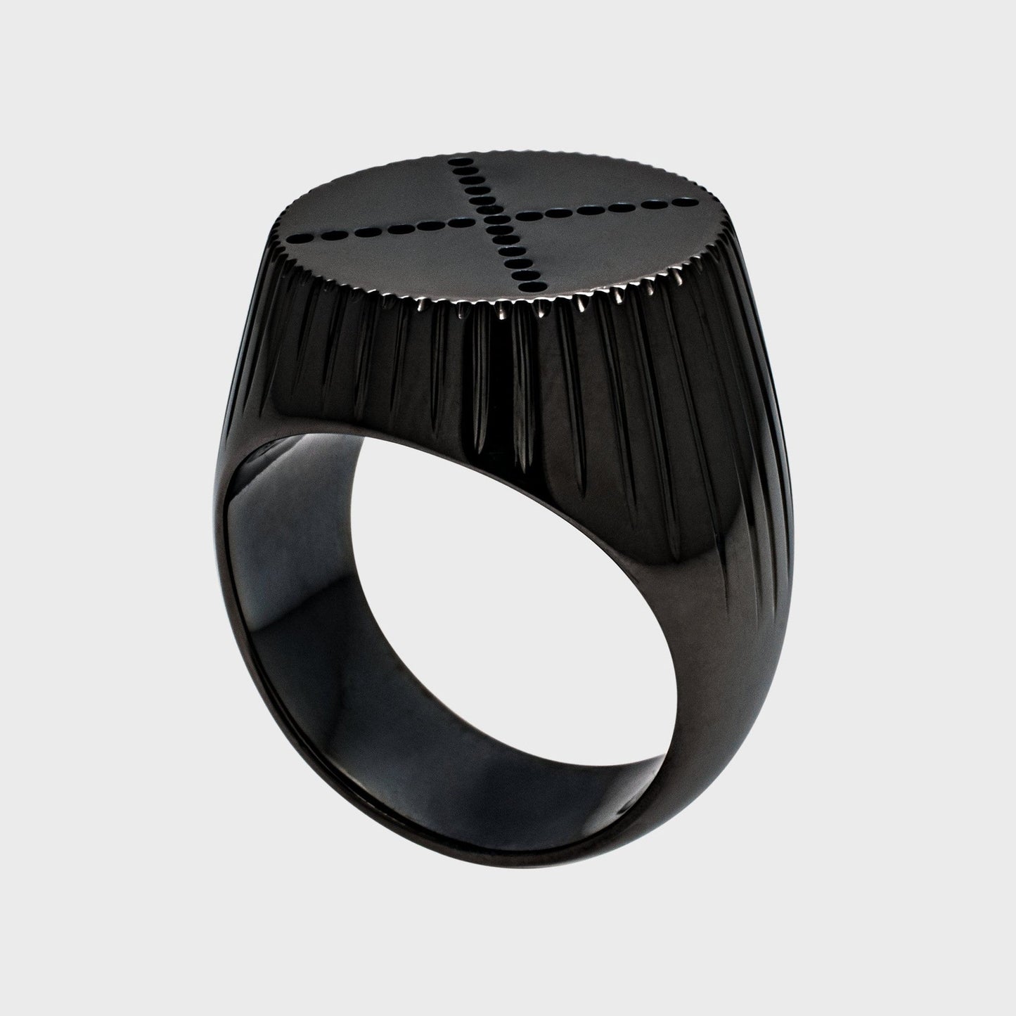 Siegelring X-Club - Unikate - RINGKING Max Grün - Goldschmied aus Leidenschaft