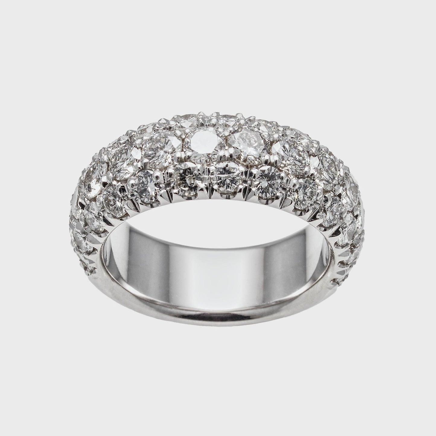 Micropavé Vintage - Unikate - RINGKING Max Grün - Goldschmied aus Leidenschaft