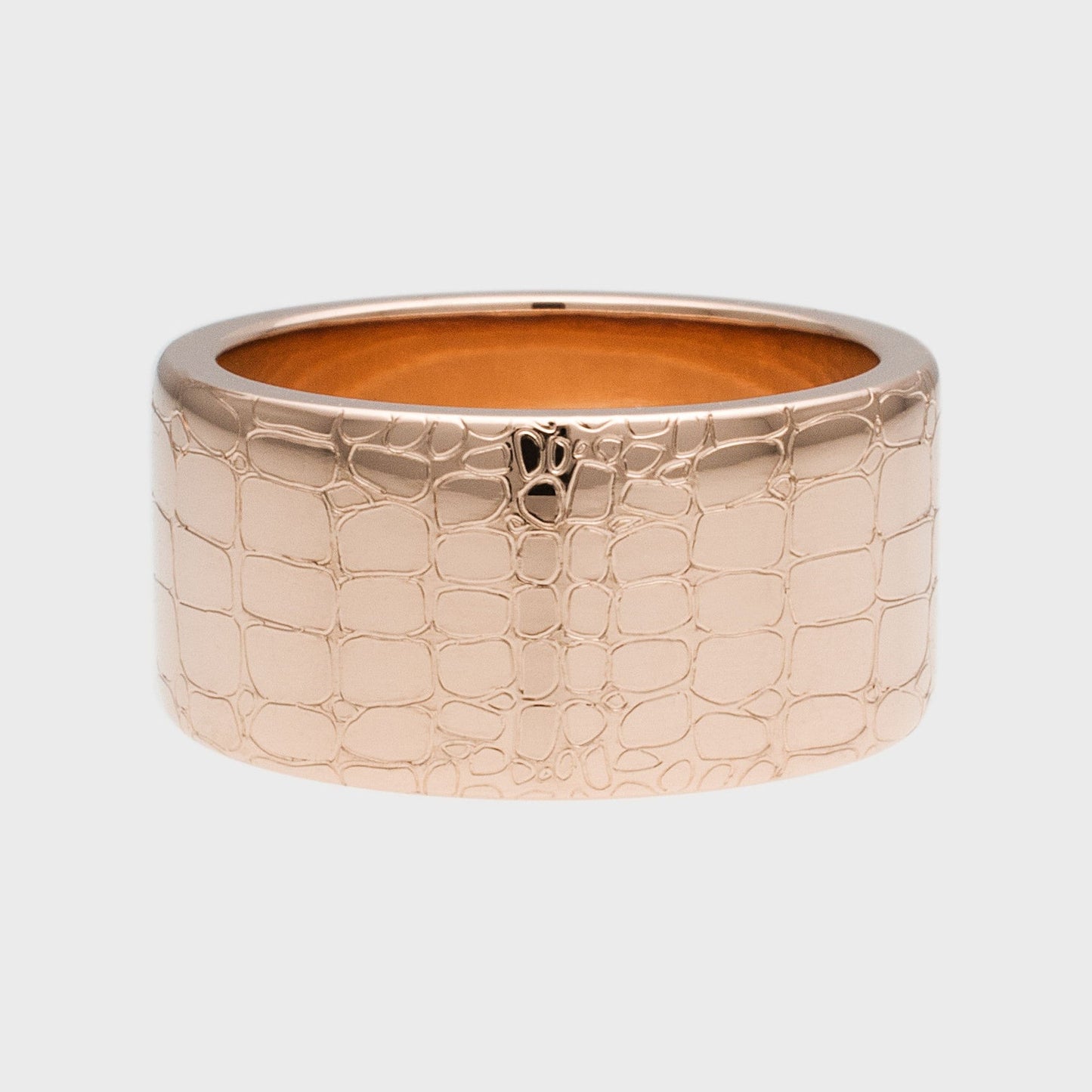 Krokoring Roségold - Kollektionen - RINGKING Max Grün - Goldschmied aus Leidenschaft