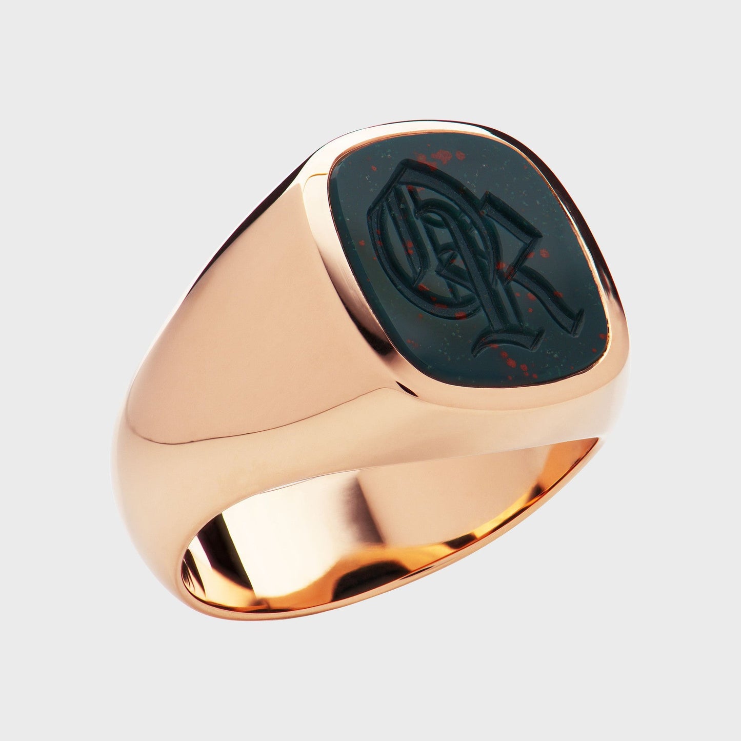 Siegelring Antik Blutjaspis - Unikate - RINGKING Max Grün - Goldschmied aus Leidenschaft