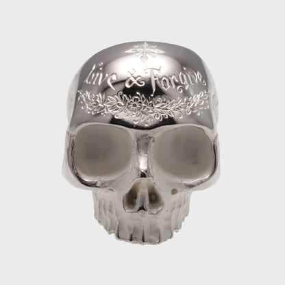Anhänger Totenkopf Handgravur -  Anhänger -  RINGKING Max Grün - Goldschmied aus Leidenschaft