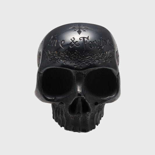 Anhänger Totenkopf Handgravur -  Anhänger -  RINGKING Max Grün - Goldschmied aus Leidenschaft
