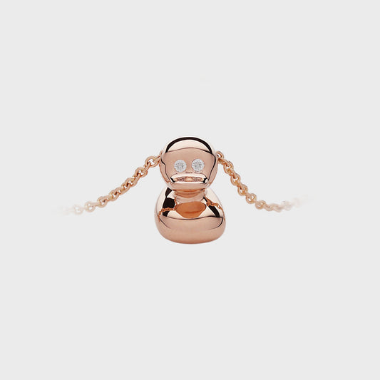 Anhänger Ente Roségold -  Anhänger -  RINGKING Max Grün - Goldschmied aus Leidenschaft