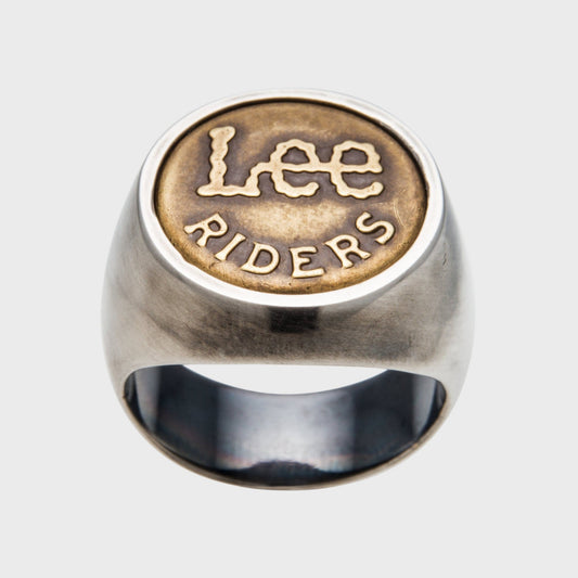 Siegelring Jeansknopf Lee -  Unikate -  RINGKING Max Grün - Goldschmied aus Leidenschaft