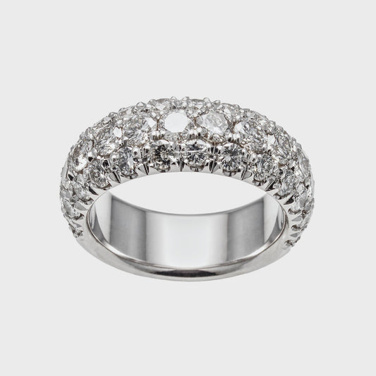 Micropavé Vintage -  Unikate -  RINGKING Max Grün - Goldschmied aus Leidenschaft