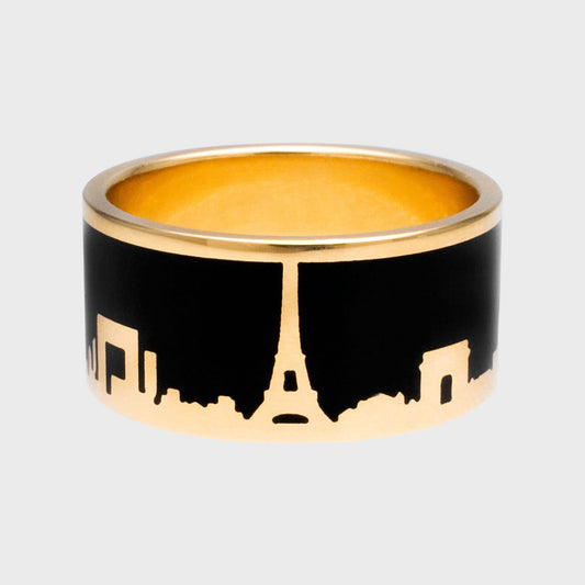 Paris Skyline in Gold -  Kollektionen -  RINGKING - Goldschmied aus Leidenschaft