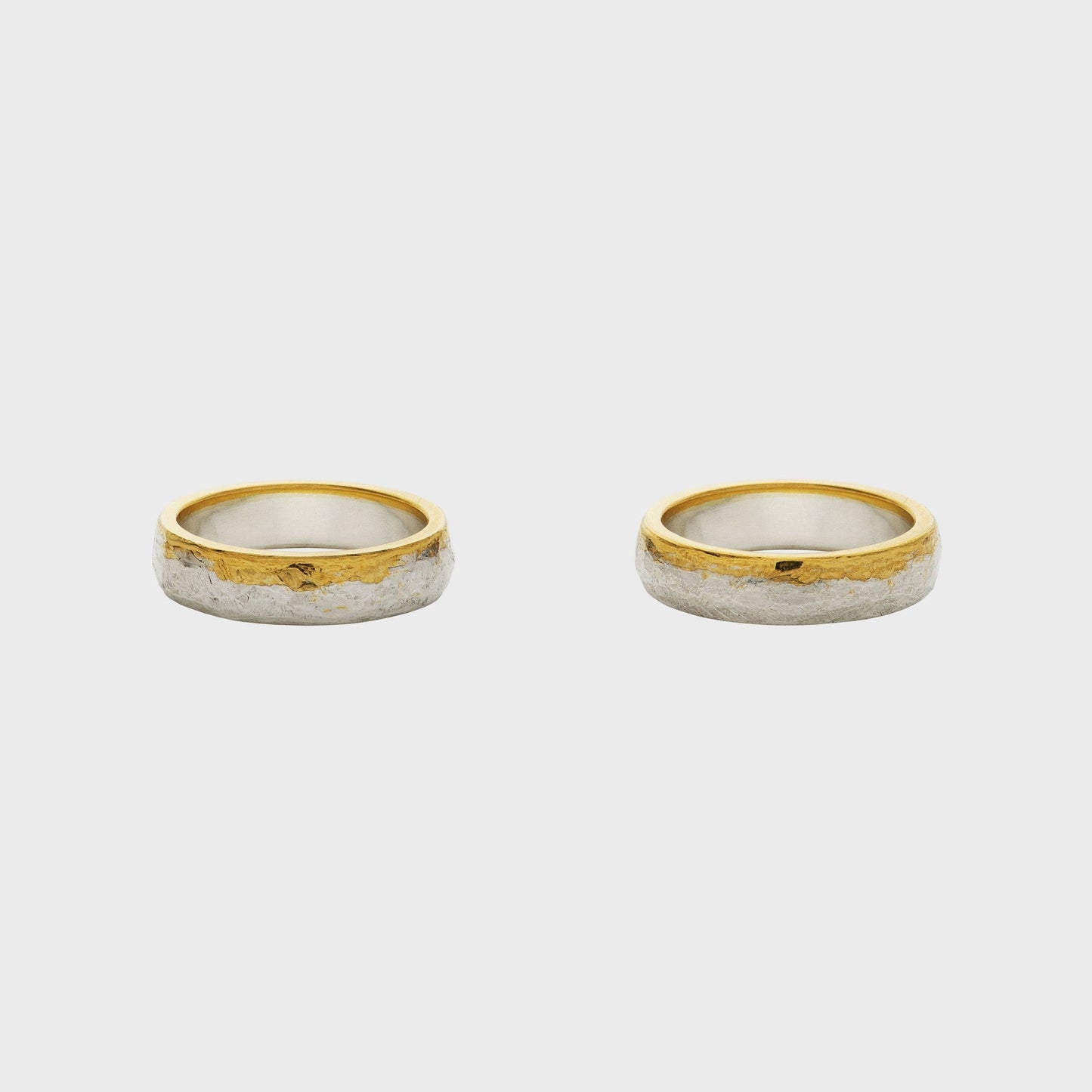 Eheringe 2Tone Feingold -  Verlobung - Hochzeit -  RINGKING - Goldschmied aus Leidenschaft