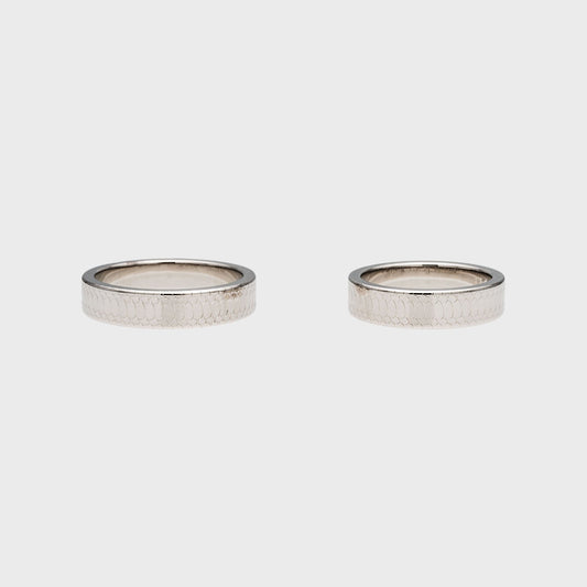 Eheringe Snake Gravur -  Verlobung - Hochzeit -  RINGKING Max Grün - Goldschmied aus Leidenschaft