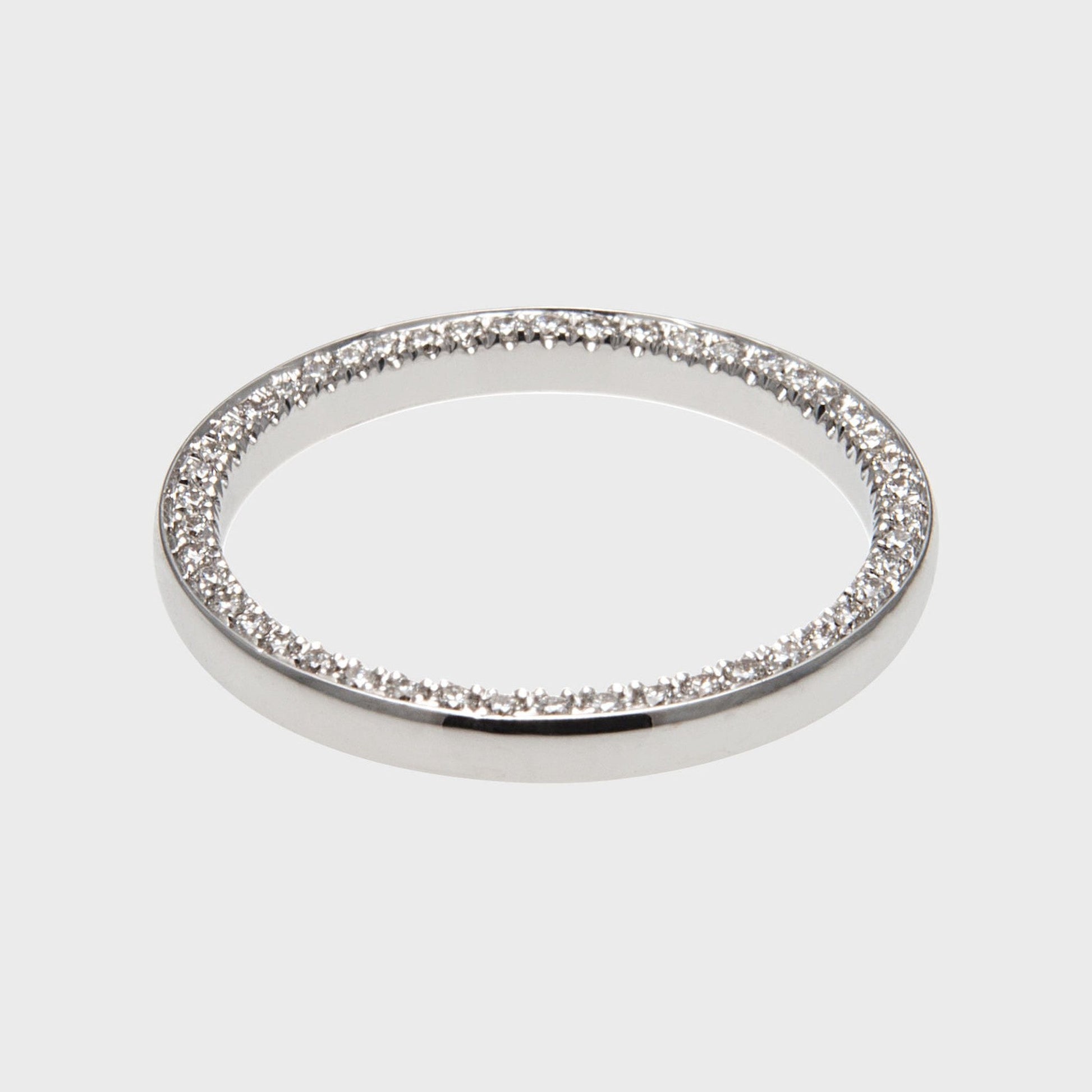 Eheringe Mico Pavé klassisch -  Verlobung - Hochzeit -  RINGKING Max Grün - Goldschmied aus Leidenschaft