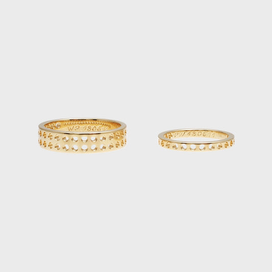 Eheringe Sammelring -  Verlobung - Hochzeit -  RINGKING Max Grün - Goldschmied aus Leidenschaft