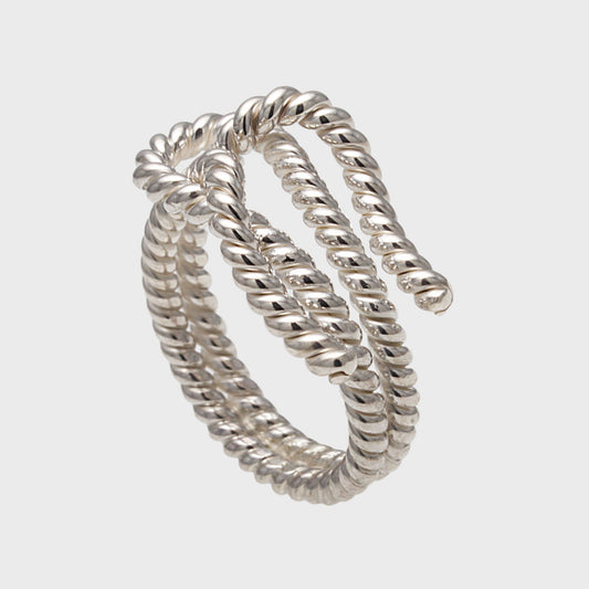 Knotenring -  Unikate -  RINGKING Max Grün - Goldschmied aus Leidenschaft