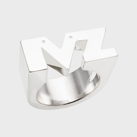 Siegelring Logo IVZ -  Unikate -  RINGKING Max Grün - Goldschmied aus Leidenschaft